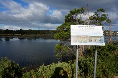 view of Vicarys Rivulet Estuary